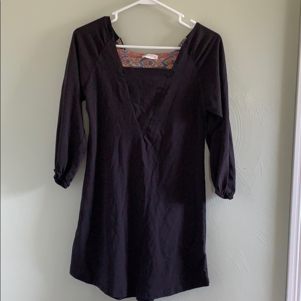 Elegantees Square Neck Tunic, Sz XS